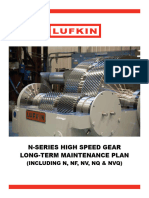 N-Series High Speed Gear Long-Term Maintenance Plan