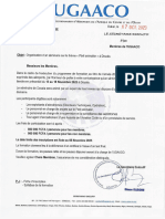 Lettre N°2023-0357-UGAACO-SE-Organisation d'un séminaire sur le Péril animalier à Douala-1