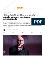 O Futurista Brett King e o Admirável Mundo Novo em Que Tudo É Automatizado - NeoFeed