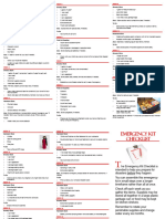 Idaho Emergency Kit Checklist