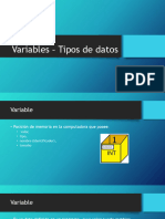 Variables Tipos Datos Practica 13