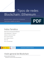 Tipos Blockchain y SC