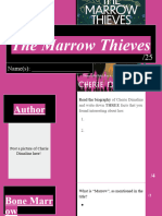 The Marrow Thieves Webquest