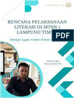 RPP Program Literasi Di MTSN 1 Lampung Timur