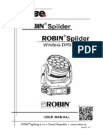 User Manual Robin Spiider