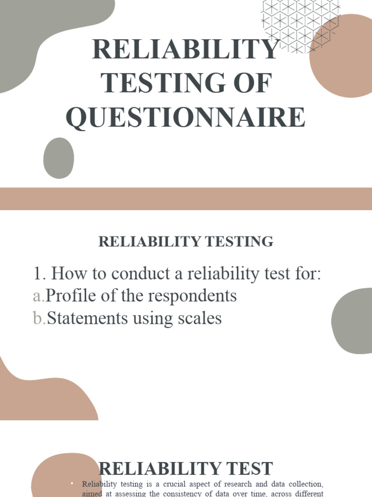 Reliability Test | PDF | Cronbach's Alpha | Data