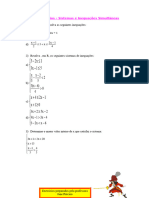 21 Exercicios Sistemas e Inequacoes Simultaneas