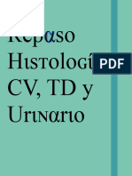 Repaso Histología CV, TD y Urinario