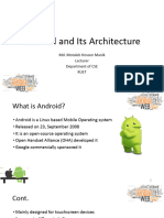 Android and Its Architecture