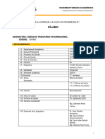 Silabo Derecho Tributario Internacional 2023 - Ii (1) Unfv