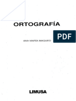 Ortografia y Gramatica - Ana Maria Maqueo