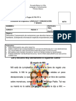 15.753.757-1 Prueba 1° Basico Comprensión Lectora