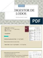 Biodigestor de Lodos - Stefan Martinez