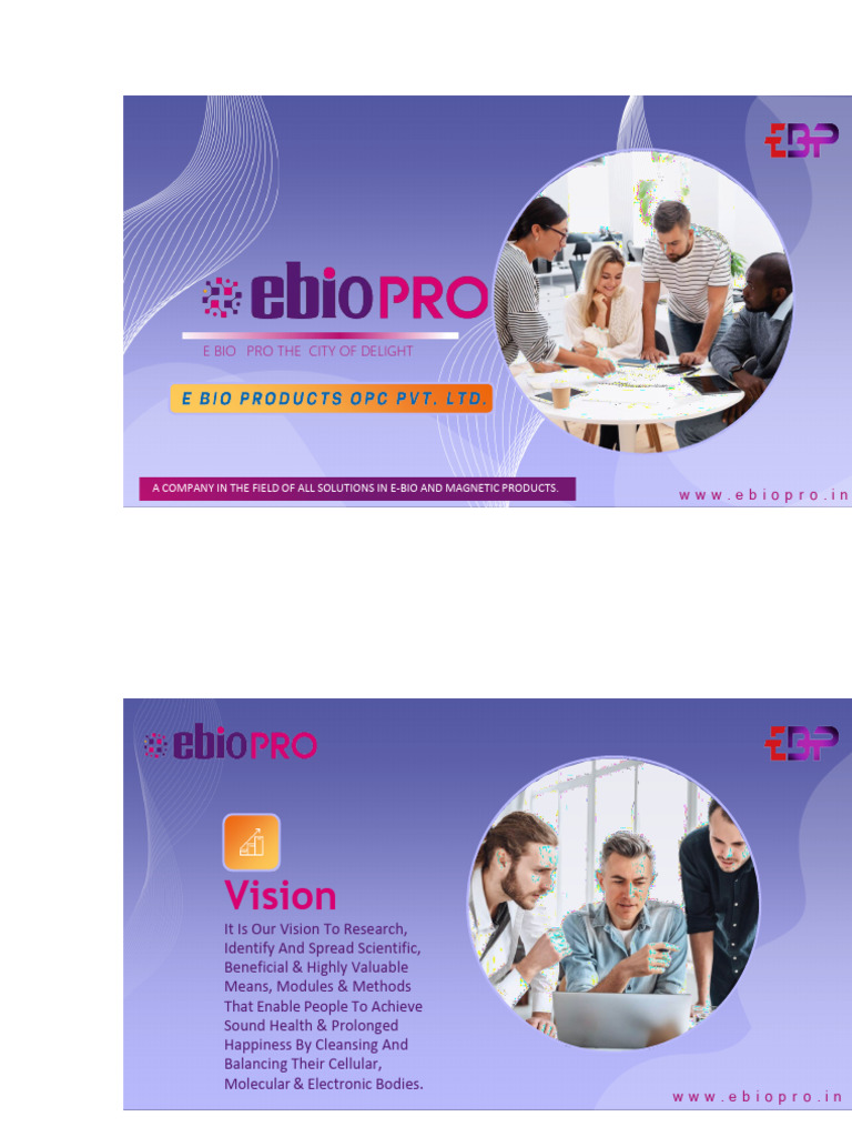 E-Bio Pro | PDF