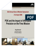 PGK and The Impact of Affordable Precision On The Fires Mission