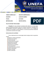 Unidad Curricular - Iniciativa Empresarial