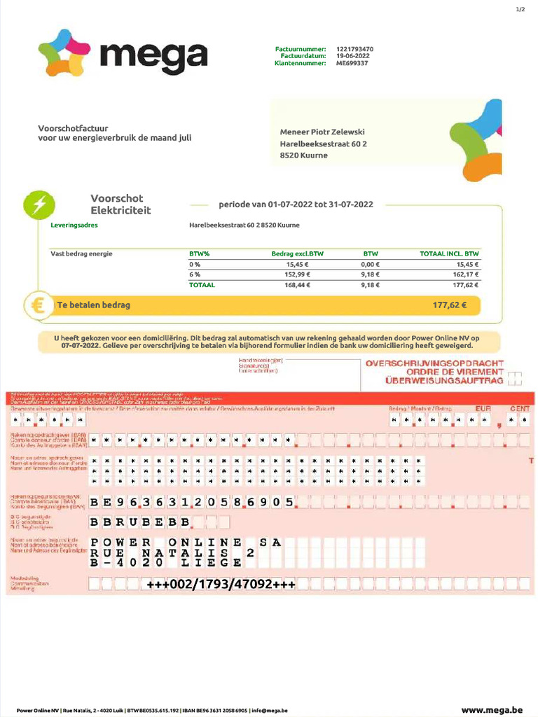 Mega Bill | PDF