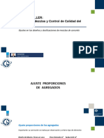 Correcciones en Diseños de Mezcla