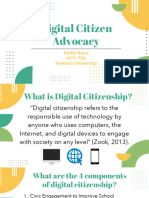 Digital Citizen Advocacy