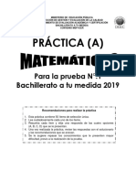 PR Ctica (A) Matem Ticas-Bachillerato A Tu Medida-01-2019 #1