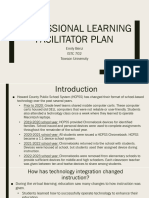 Professional Learning Facilitator Plan Presentation