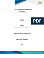 Unidad I - Paso 2 - Organización y Presentación