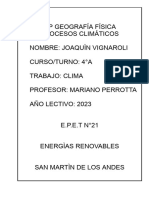 Trabajo Práctico - Procesos Climáticos