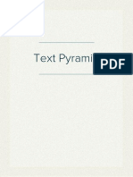 Text Pyramids