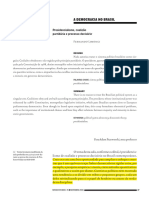 Presidencialismo, Coalizão Partidária e Processo Decisório - Fernando Limongi