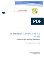 Sistema EPIDAD 4.2 y Su Posible Uso en MIA