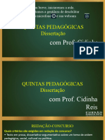 QUINTAS PEDAGÓGICAS - Dissertação