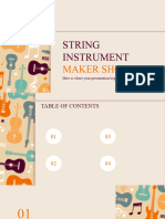 String Instrument Maker Shop by Slidesgo