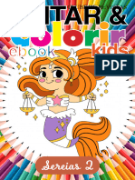Pintar & Colorir Kids - Sereias 2 - Nov23