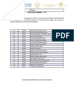 Actualización de Matricula 021020