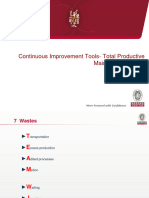 Quality Management Tool-Total Productive Mainten