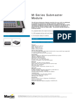 M Series Submaster Module