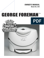 George Foreman Roaster Oven (GV5)