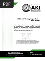 Dlsu Aki Working Paper Series 2022-09-085