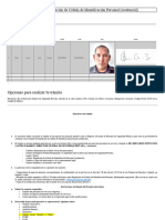 Formato Electrónico para Expedición de Cédula de Identificación Personal (Credencial)