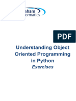 Understanding OOP Python Exercises