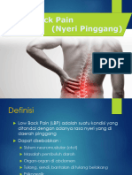Low Back Pain (Nyeri Pinggang)