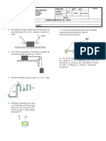 Examen Bimestral 5to Secundaria - FISICA