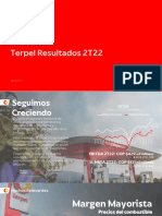 Terpel Resultados 2T22: Agosto 2022