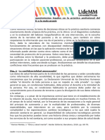 Requerimientos Legales en La Práctica A La Mala Praxis