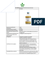 FORMATO FICHAS DATOS DE SEGURIDAD Mulción de Telurito de Yema de Huevo