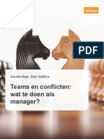 Teams en Conflicten Wat Te Doen Als Manager