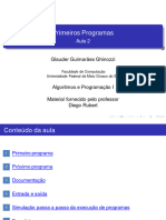 Aula 03 - Primeiros Programas