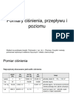 W3 Pomiary Ciśnienia, Przepływu I Poziomu 2021