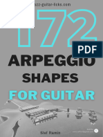 Arpeggio Shapes For Guitar