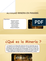 Actividad Minera en Panamá